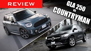 Comparison Review: 2021 Mini Cooper Countryman S vs 2021 Mercedes-Benz GLA 250 4MATIC