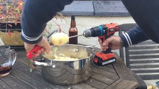 Clever Hack Uses Drill To Peel Potatoes