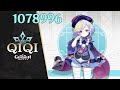 Qiqi 38k To 1 Million Damage Showcase Genshin Impact