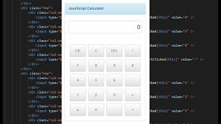 Speed Coding - JavaScript Calculator