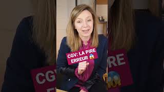 CGV: LA PIRE ERREUR 😱 #businessenligne #businessweb  #droit #venteenligne #cgv #webentrepreneur