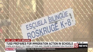 Tucson USD sends letter to parents in light of new immigration policies