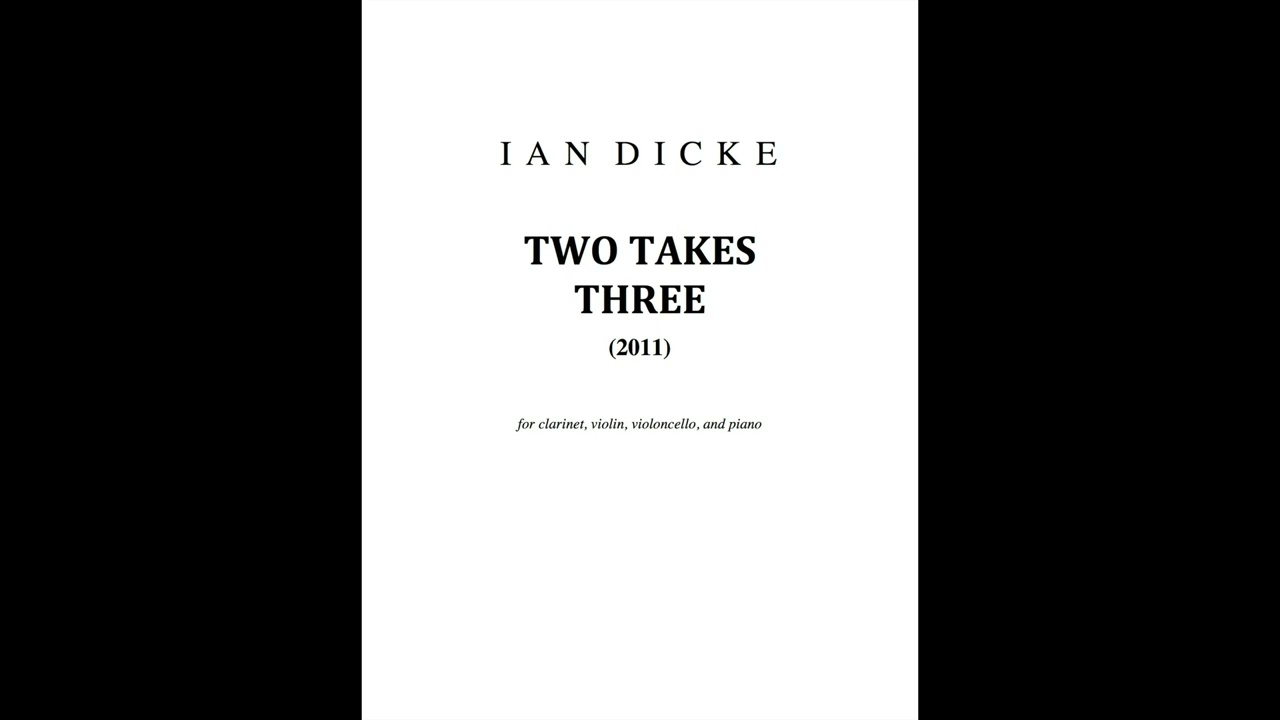 Ian Dicke - Two Takes Three - YouTube