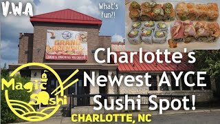 Magic Sushi | Fresh, All You Can Eat, Made to Order Sushi | Charlotte, NC #charlotterestaurants