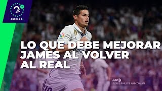 Lo que debe mejorar James Rodríguez al volver al Real Madrid