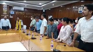 Former DC Cachar Keerthi Jalli, IAS Madam | last Farewell Speech.