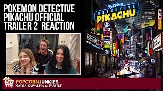 Pokemon Detective Pikachu OFFICIAL TRAILER 2   Nadia Sawalha \u0026 Family Reaction