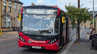 London Buses at South Woodford before W12, W13, W14 and 549 changes commence