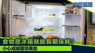 食物放冰箱就能長期保鮮？小心成細菌培養皿 20190711 中旺速遞