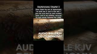 Deuteronomy 1:34-36 | God’s Judgment on the Unfaithful and His Promise to Caleb #Short #Bible #KJV