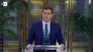 Ciudadanos no se mueve de la abstención y lamenta el bloqueo que impide formar gobierno