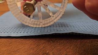 3D-Printed Perler Bead Tape Hole Punch Roller