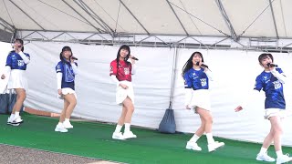 ほくりくアイドル部 「きっと、ミラクル」(オリジナル曲) カターレ富山 vs.  ツエーゲン金沢 富山県総合運動公園 横動画 2024年3月20日