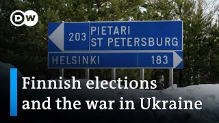 War in Ukraine overshadows Finland vote | DW News