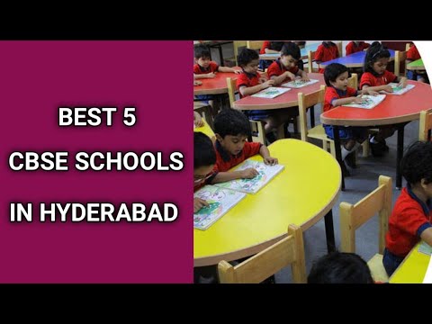 Best CBSE Schools In Hyderabad||CBSE||Hyderabad - YouTube