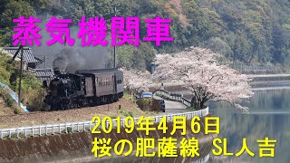 肥薩線 SL人吉 さくら 2019年4月6日