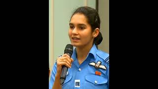 Avni Chaturvedi Air force academy motivational story #modi #vairalshort #upscmotivation #shorts