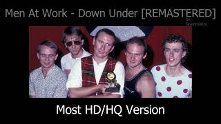 Men At Work - Down Under (HD/HQ) [Grammatized]
