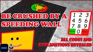 Be Crushed By A Speeding Wall Codes Videos 9tube Tv - nintendozachery speeding wall timshadow roblox the brick bulletin