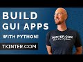Build GUI Apps With Python! - Intro To Tkinter 1