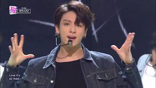 《Goodbye Stage》 BTS – FAKE LOVE at Inkigayo 180610