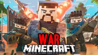 40 Players attempt to Survive a Minecraft WAR!
