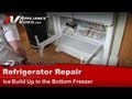 Whirlpool Refrigerator Repair - Ice Buildup in the Bottom Freezer - Water Leaking - Grommet Kit