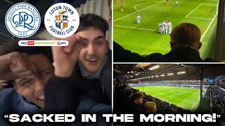 LOFTUS ROAD ERUPTS as QPR DEFEAT LUTON ONCE AGAIN! | QPR Vs Luton Town *VLOG*