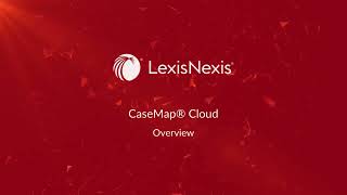 CaseMap Cloud Demonstration - 2023