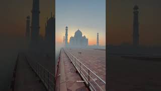 Taj Mahal Morning View 😍                            #tajmahal #india #beauty