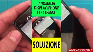 IPHONE 11 E 11 PRO MAX . PROBLEMI CON LO SCHERMO INTERRUZIONE SULLA LINEA PP3V0_DISPLAY_VCI