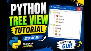 How to Make a Tree View in Python 🌳/ On audience request!!