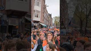 celebrating King's Day 2023 in Amsterdam