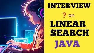 Interview questions on linear search in java #dsa #oop #java