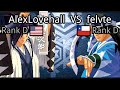 The Last Blade 2: AlexLovehall (US, Rank D)  vs felvte (CL, Rank D)