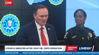 FBI raids north Charlotte hotel: 5 people facing charges