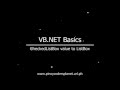 VB.NET Basics: CheckedListBox Item to ListBox