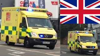 2x SECAmb ambulances responding in Gillingham kent