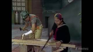 Chaves- é com os dentes pra baixo