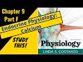 Costanzo Physiology (Chapter 9F) Endocrine Physiology: Calcium Regulation || Study This!