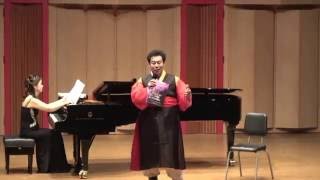 Opera 춘향전(현제명 곡) Gala Concert...해설 3, 바리톤 박경준 / 제10회 서울예술가곡제