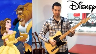 Beauty and the Beast 🎸 ELECTRIC Guitar Instrumental (Tale as old as time) [w/TABS!]