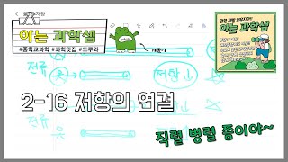 [아는 과학샘] 중학교 2학년 과학 2-16 저항의 연결