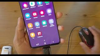 How to Control Your Phone With a Mouse if the Screen is Broken | Samsung Galaxy S10+ Mouse Usage