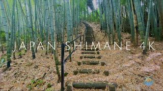 【4k】Japan Shimane Walking Beautiful  Nature Relaxation 日本・旅・田舎・癒し・島根県石見銀山・散歩