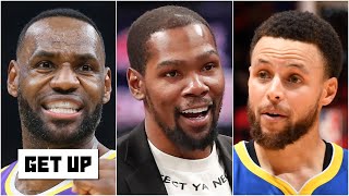 Best chance to win the 2021 NBA title: LeBron James, Kevin Durant or Steph Curry? | Get Up