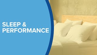 Sleep and Performance - Yale Medicine Explains