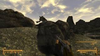 FALLOUT EPIC FAIL!!! Deathclaw Alpha Male encountered at LEVEL 1