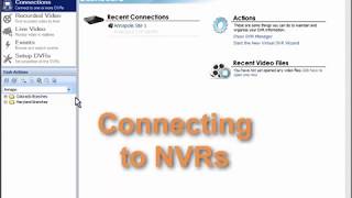 TechTips NVR Connect NVRs