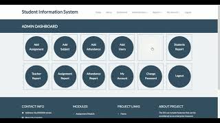 Student Information System | Python Django Project Tutorial | Python CRUD Project